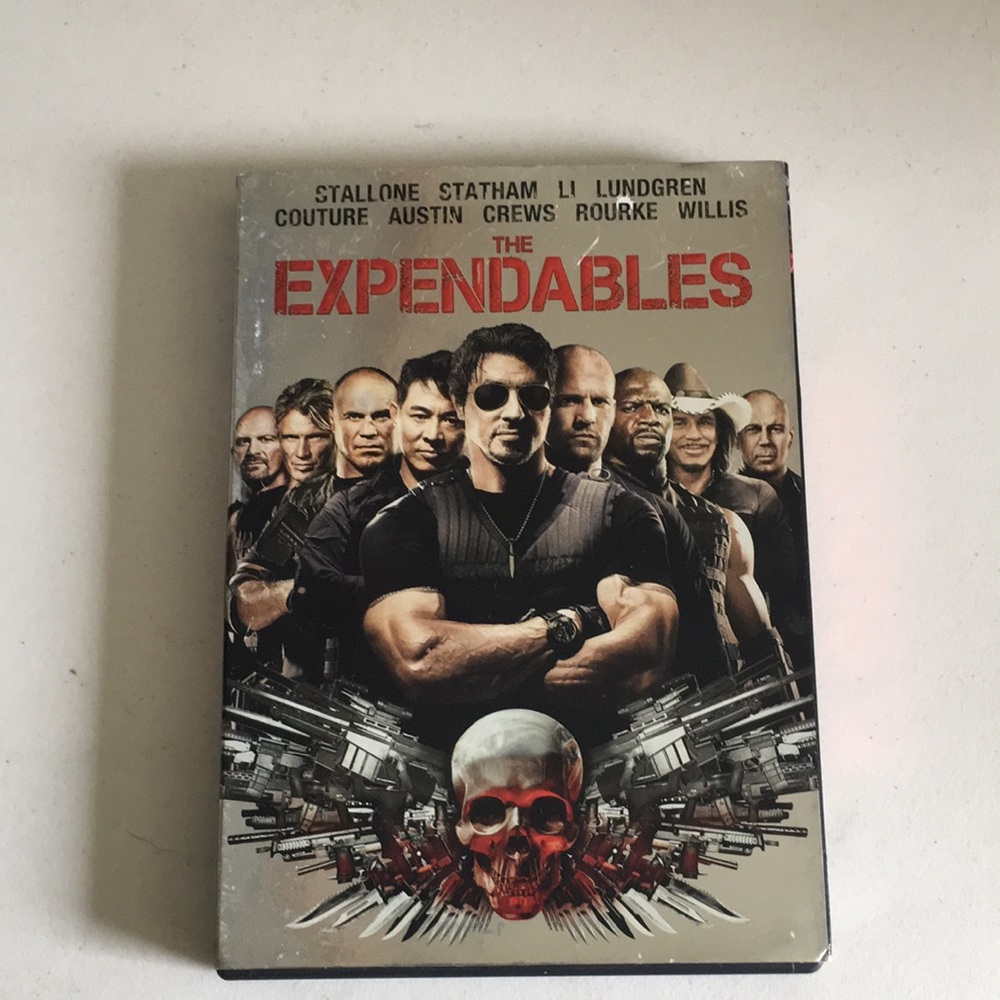 Expendables dvd action 2010 rated R